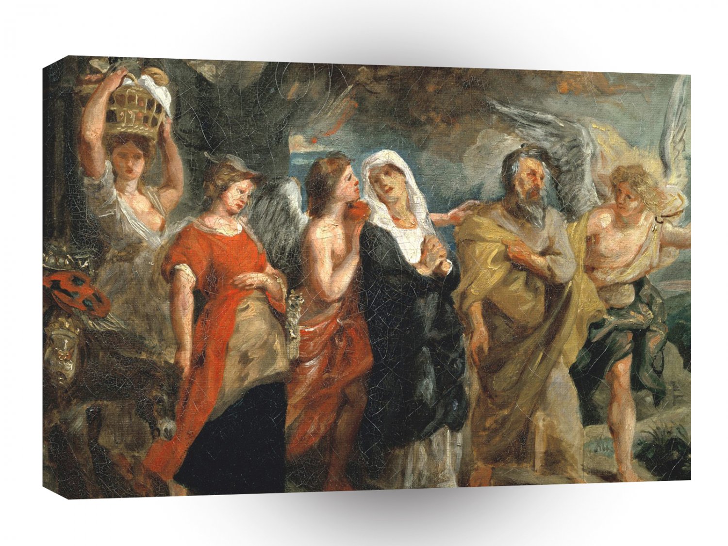 Baroque Art After The Flight A1 Xlarge Canvas