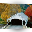 Bridges Stark Village In Autumn A1 Xlarge Canvas
