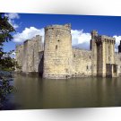 Britain Bodiam Castle And Moat East Sussex England A1 Xlarge Canvas