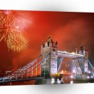 Britain Light Up The Night Tower Bridge London England A1 Xlarge Canvas