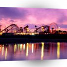 California Summer Twilight Santa Cruz Beach A1 Xlarge Canvas
