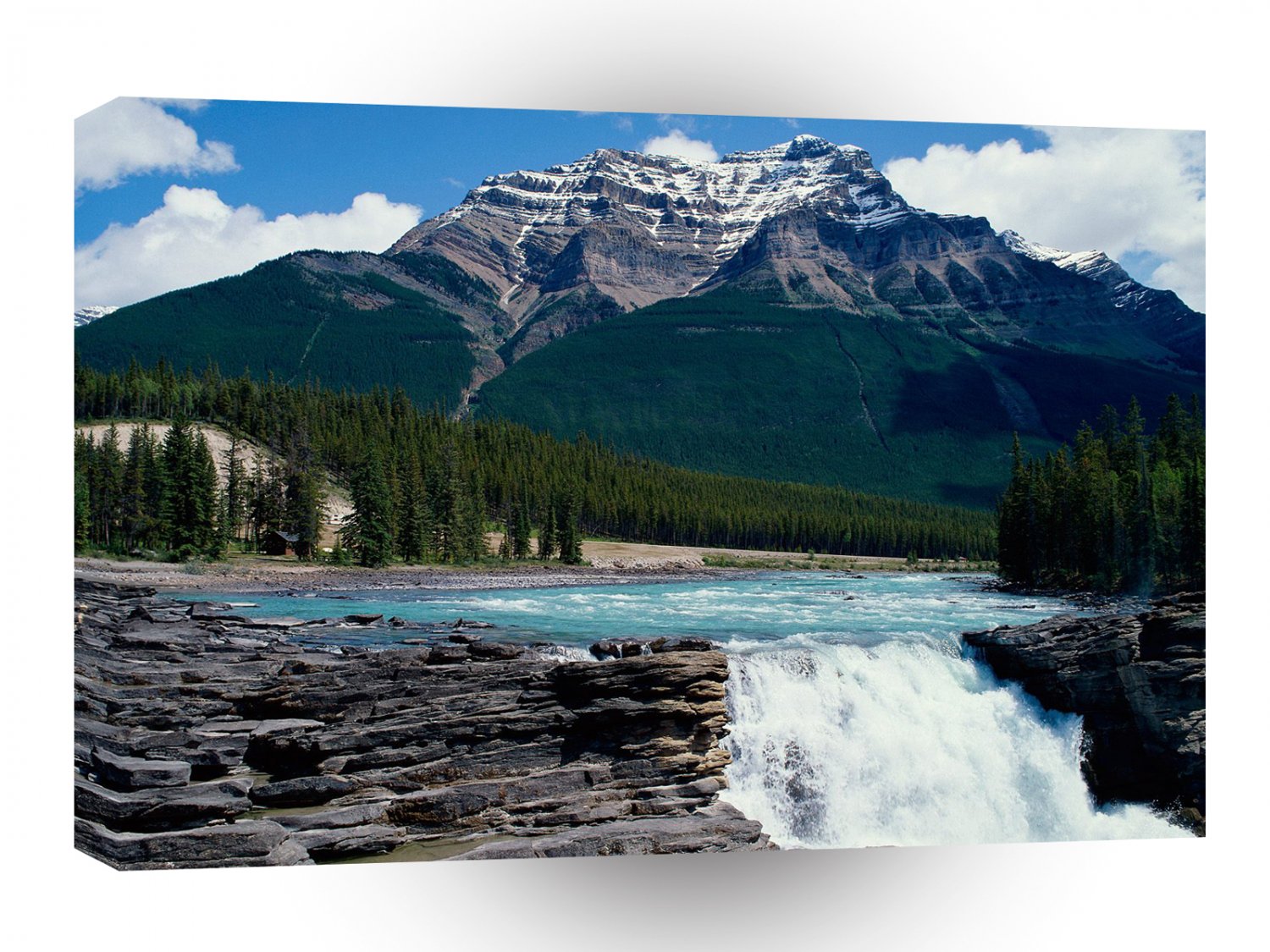 Canada Athabasca Falls Jasperpark Alberta A1 Xlarge Canvas