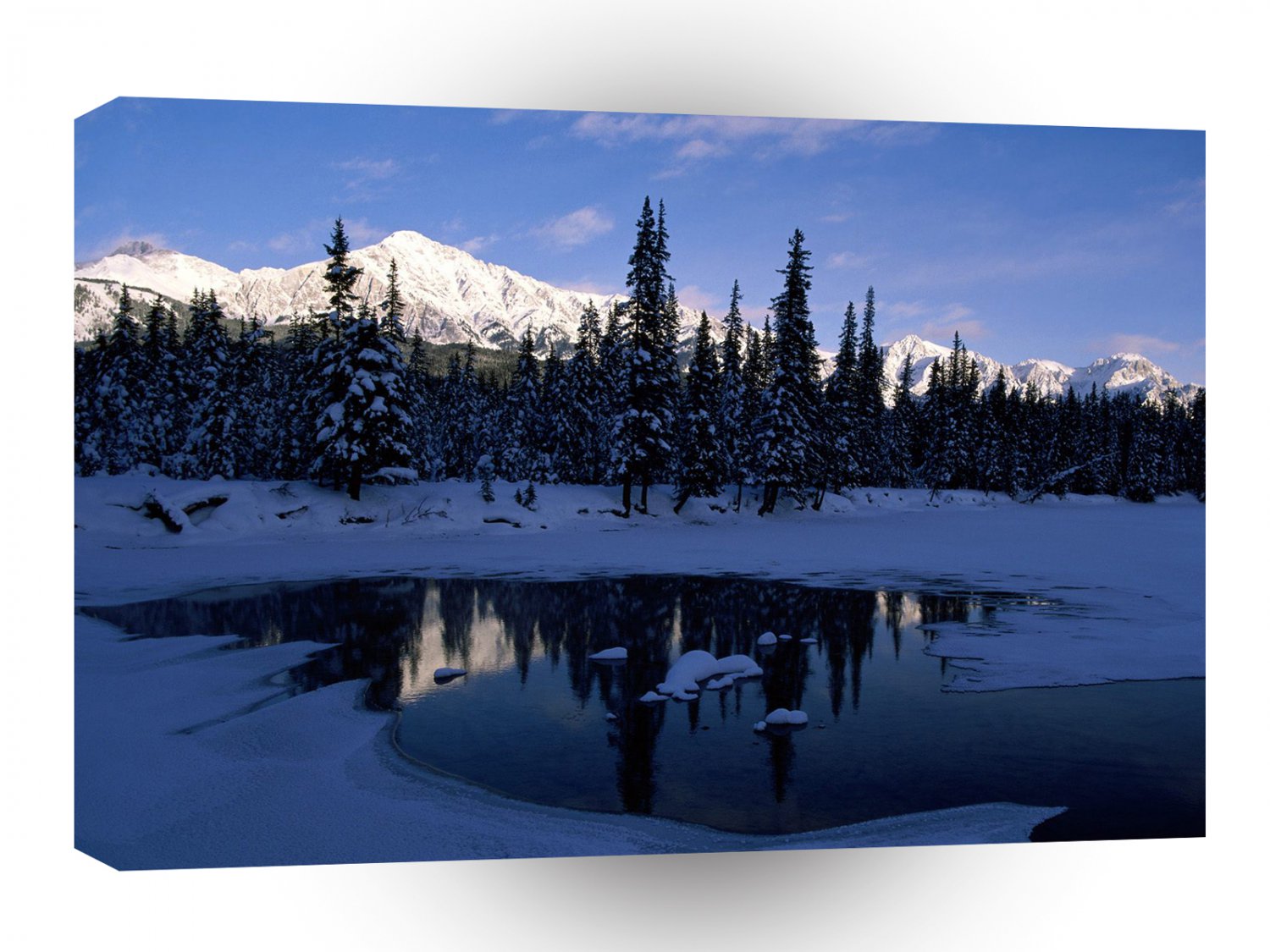 Canada Bow River Valley Alberta A1 Xlarge Canvas