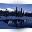 Canada Bow River Valley Alberta A1 Xlarge Canvas