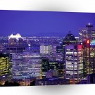 Canada City Lights Of Montreal Quebec A1 Xlarge Canvas