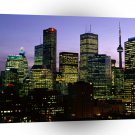 Canada Night Falls Over Toronto Ontario A1 Xlarge Canvas
