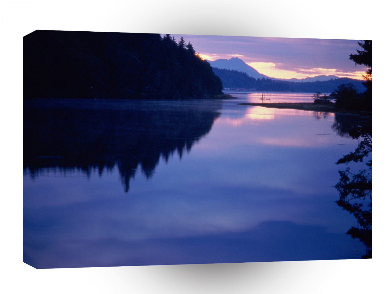 Canada Reflections Vancouver Island British Columbia A1 Xlarge Canvas