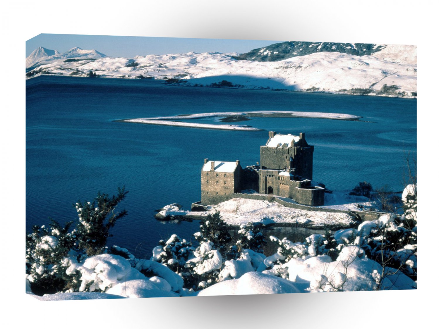 Castles Eilean Donan Castle Loch Duich Near Dornie Scotland A1 Xlarge Canvas