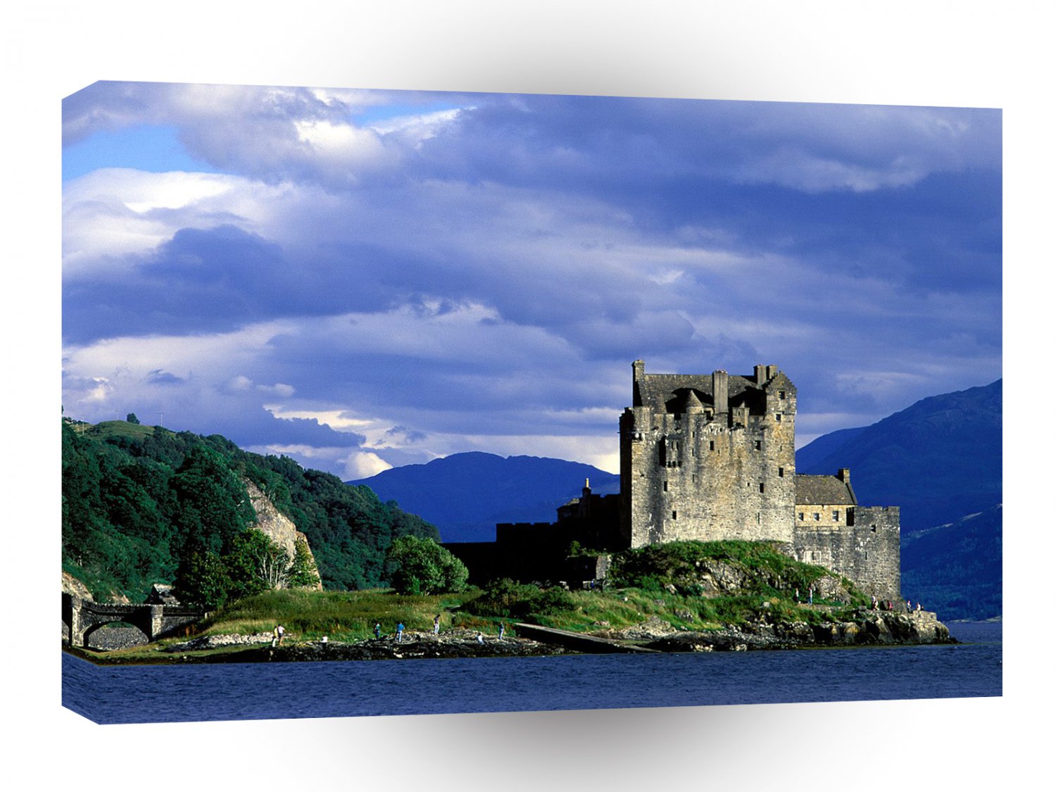 Castles Eilean Donan Castle Loch Duich Scotland A1 Xlarge Canvas