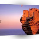 Castles Fortress At Bonifacio Corsica France A1 Xlarge Canvas