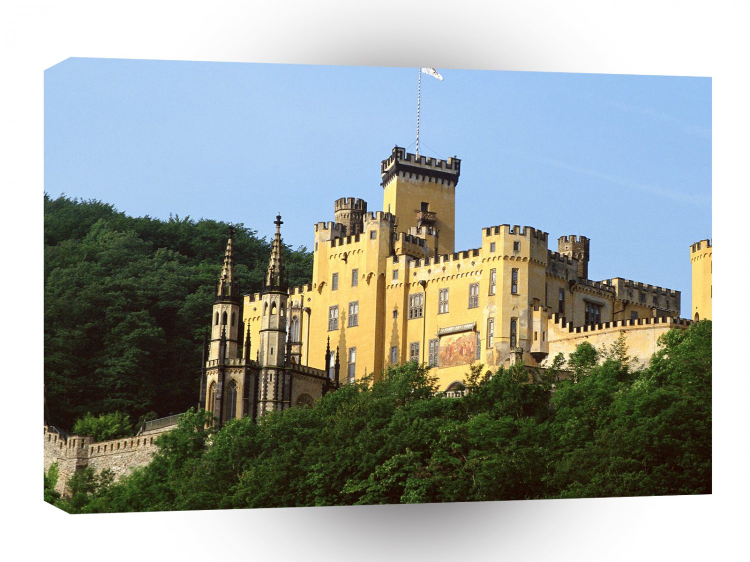 Castles Stolzenfels Castle Near Koblenz Germany A1 Xlarge Canvas