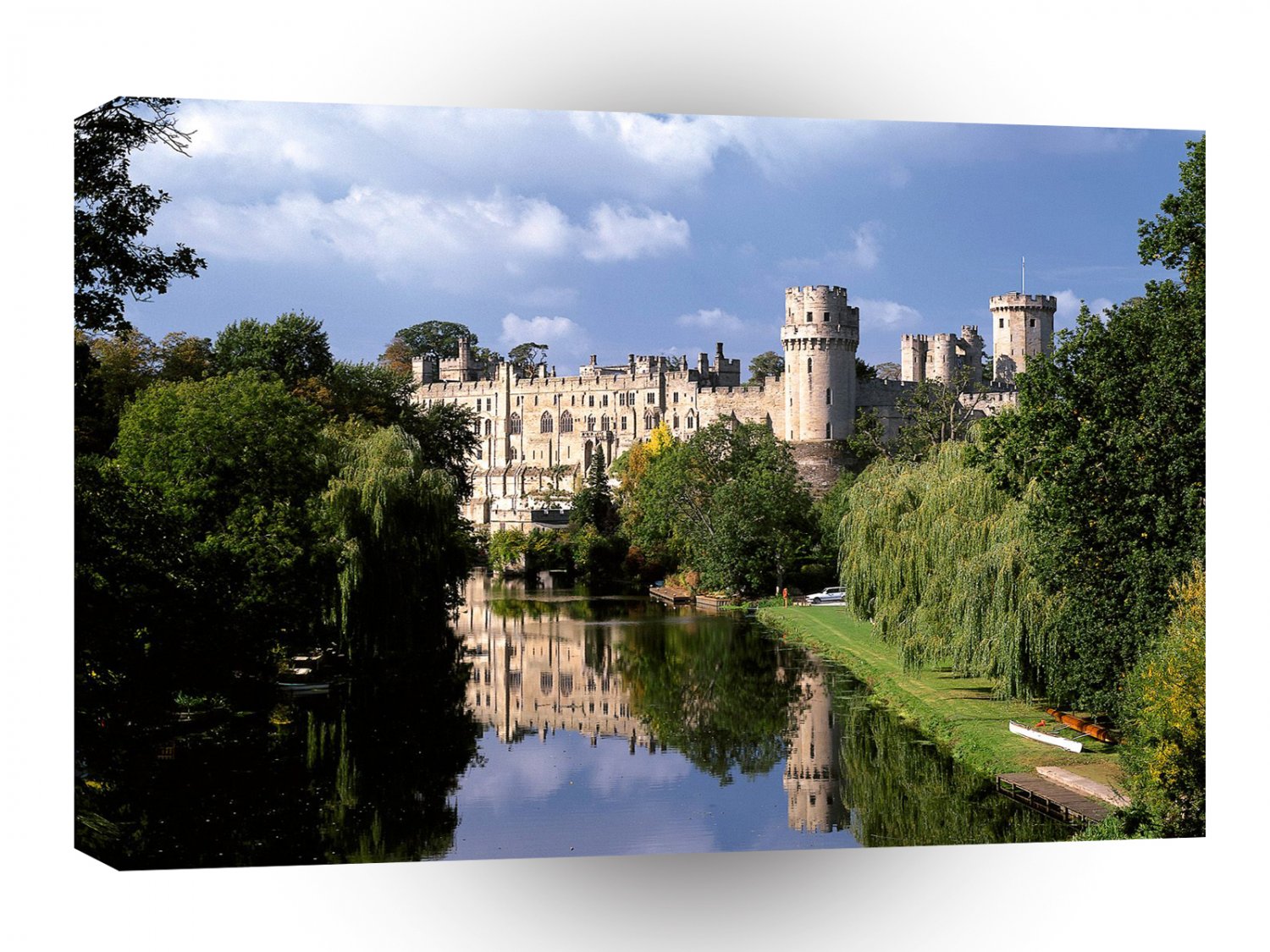 Castles Warwick Castle Warwickshire County England A1 Xlarge Canvas