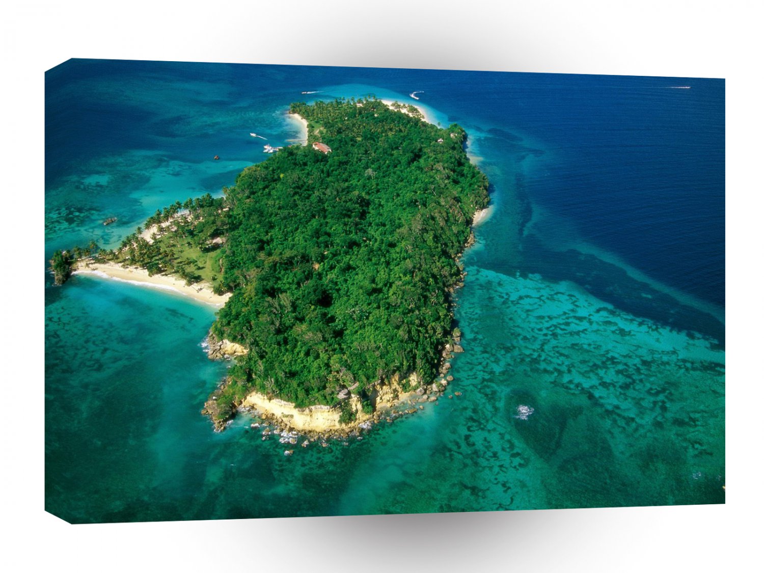 Central American Caibbean Cayo Levantado Dominican Republic A1 Xlarge Canvas