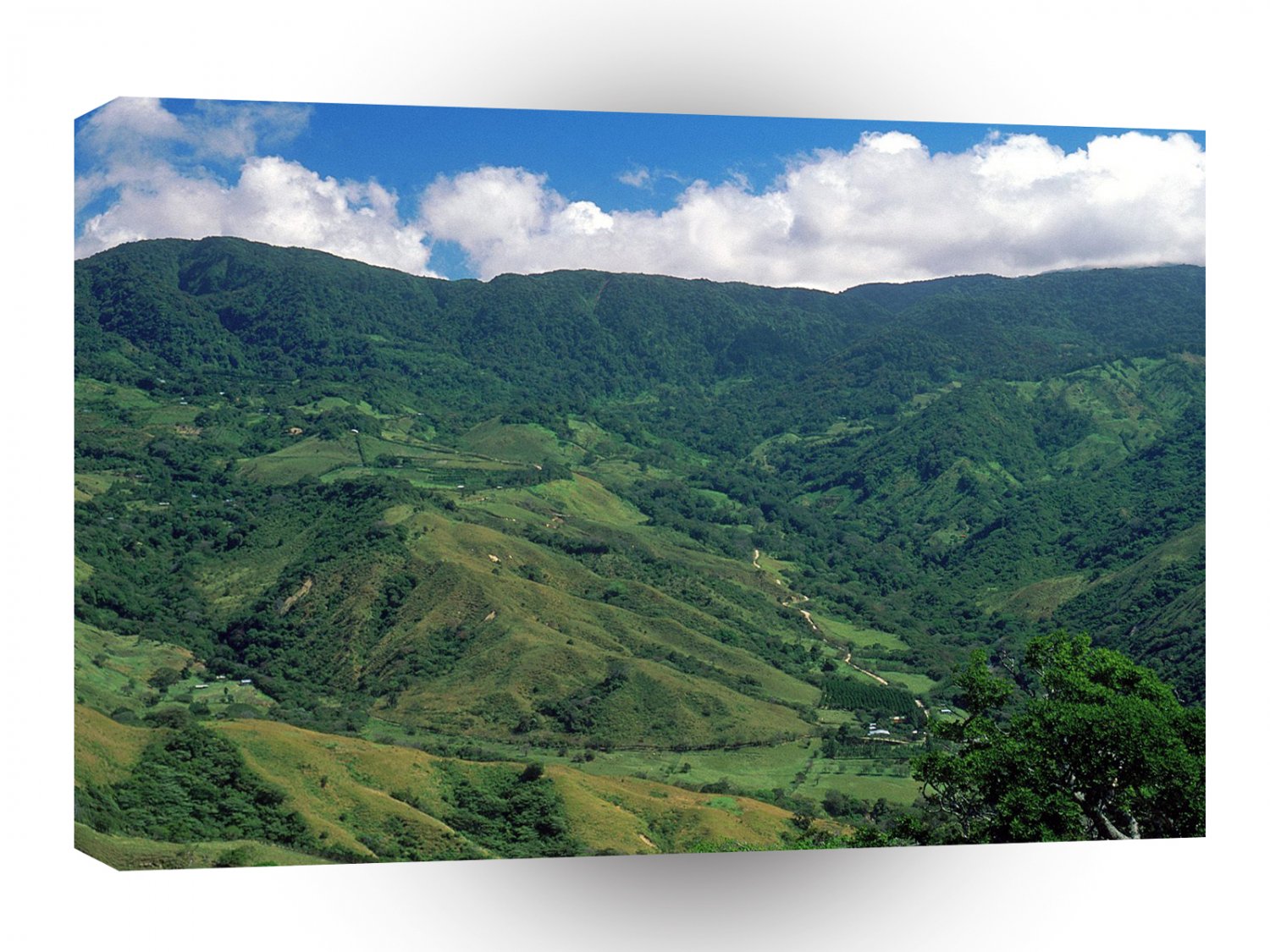 Central American Caribbean Mountain View Costa Rica A1 Xlarge Canvas