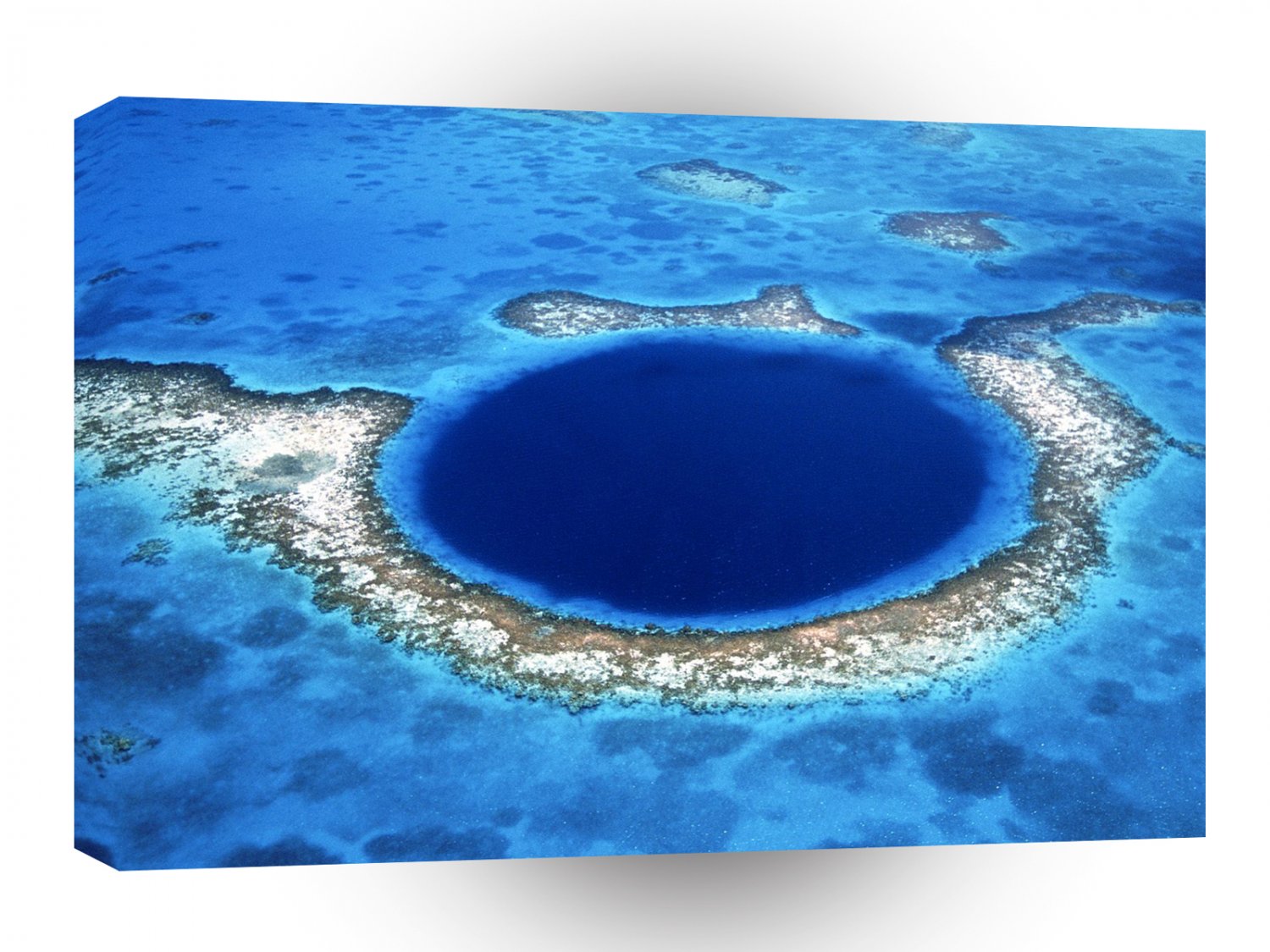 Central American Caribbean Reef Belize A1 Xlarge Canvas