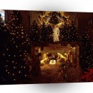 Christmas Blessed Is The King A1 Xlarge Canvas