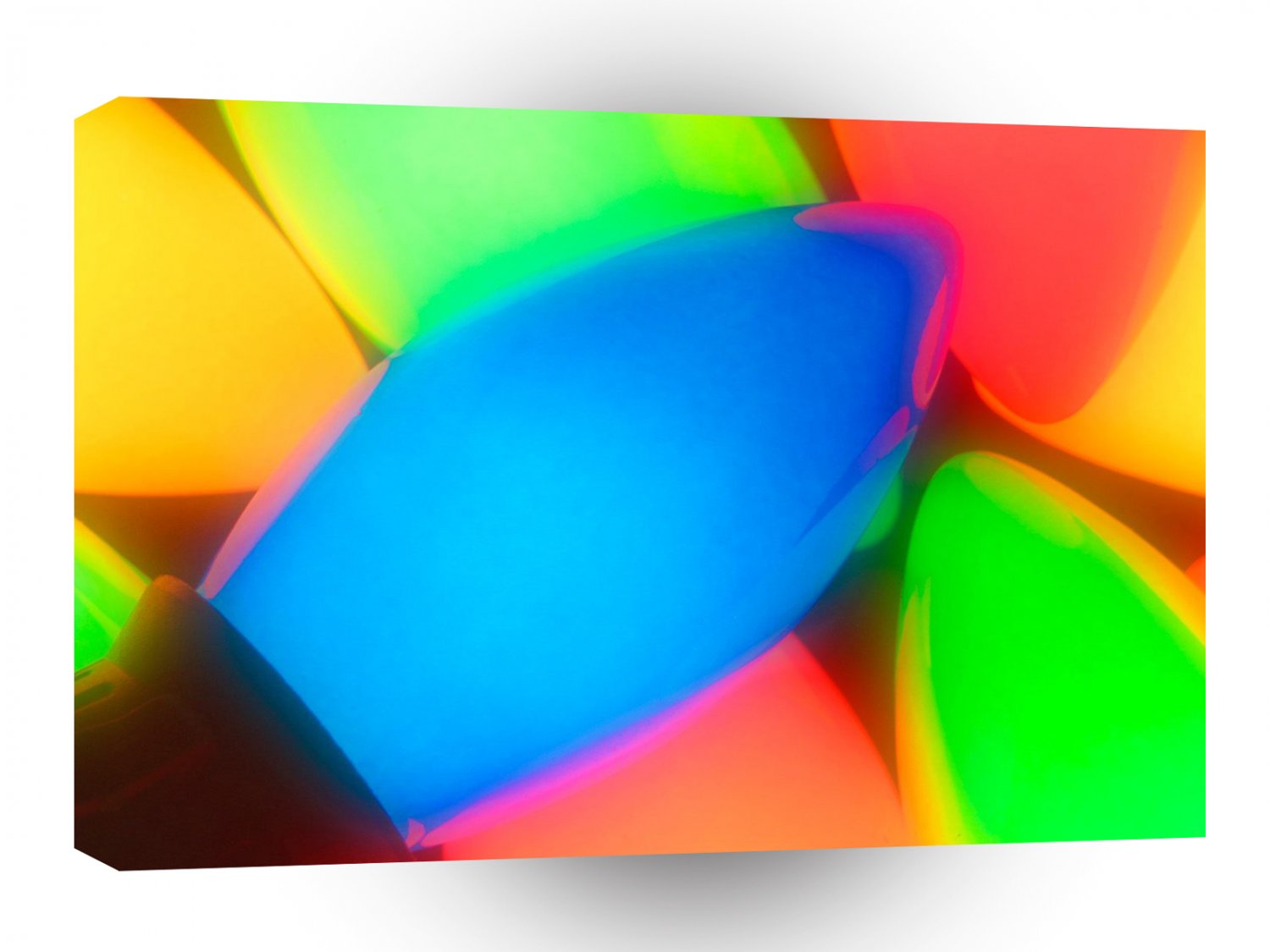 Christmas Festive Lights A1 Xlarge Canvas