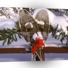 Christmas Holiday Snowshoes Vermont A1 Xlarge Canvas