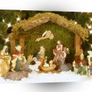 Christmas Nativity Celebration A1 Xlarge Canvas