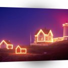 Christmas Nubble Maine A1 Xlarge Canvas