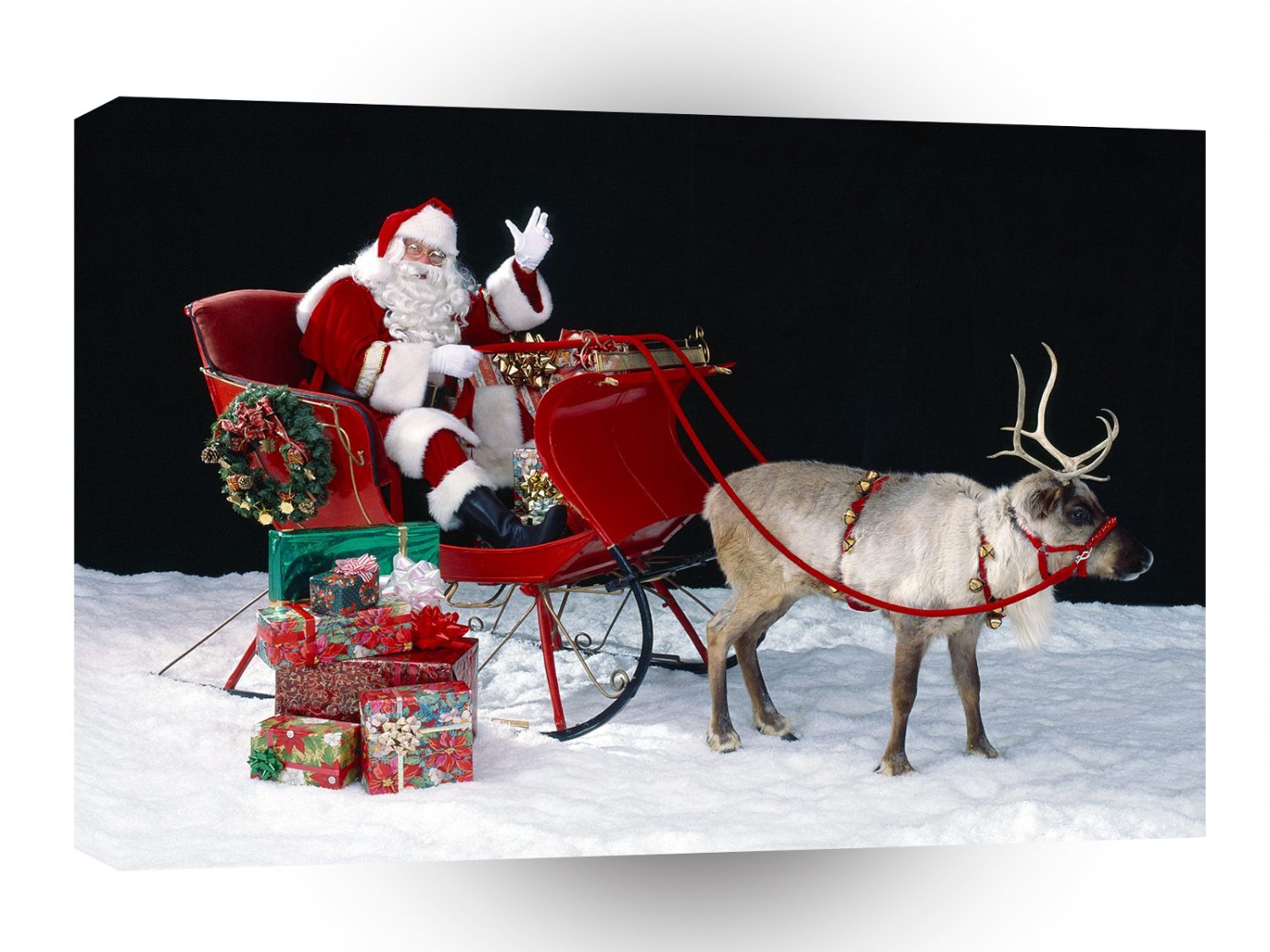 Christmas Ready For Take Off A1 Xlarge Canvas