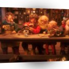 Christmas Santas Workshop A1 Xlarge Canvas