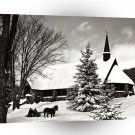 Christmas White Christmas A1 Xlarge Canvas