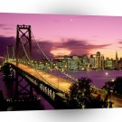 Cityscapes Bay Bridge A1 Xlarge Canvas