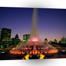Cityscapes Buckingham Fountain Chicago Illinois A1 Xlarge Canvas