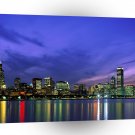 Cityscapes Chicago Illinois A1 Xlarge Canvas