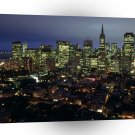 Cityscapes City Lights Of A1 Xlarge Canvas