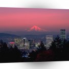 Cityscapes Mount Hood Portland Oregon A1 Xlarge Canvas