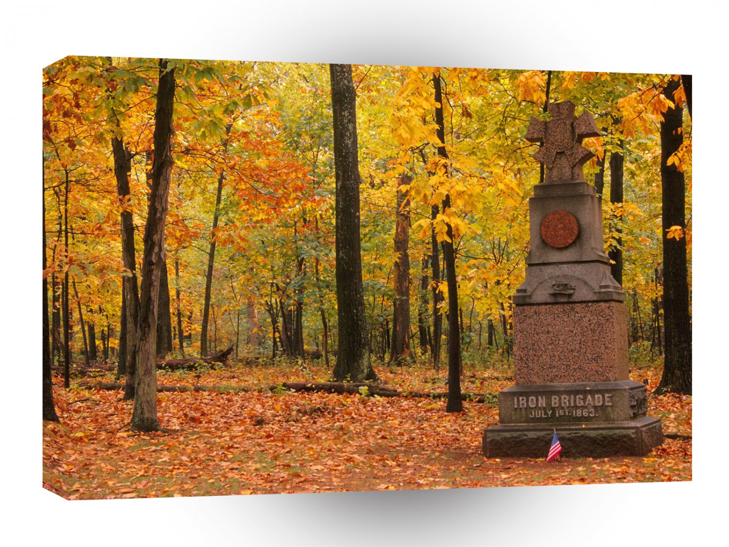 Civil War Iron Brigade Mcphersons Woods Pennsylvania A1 Xlarge Canvas