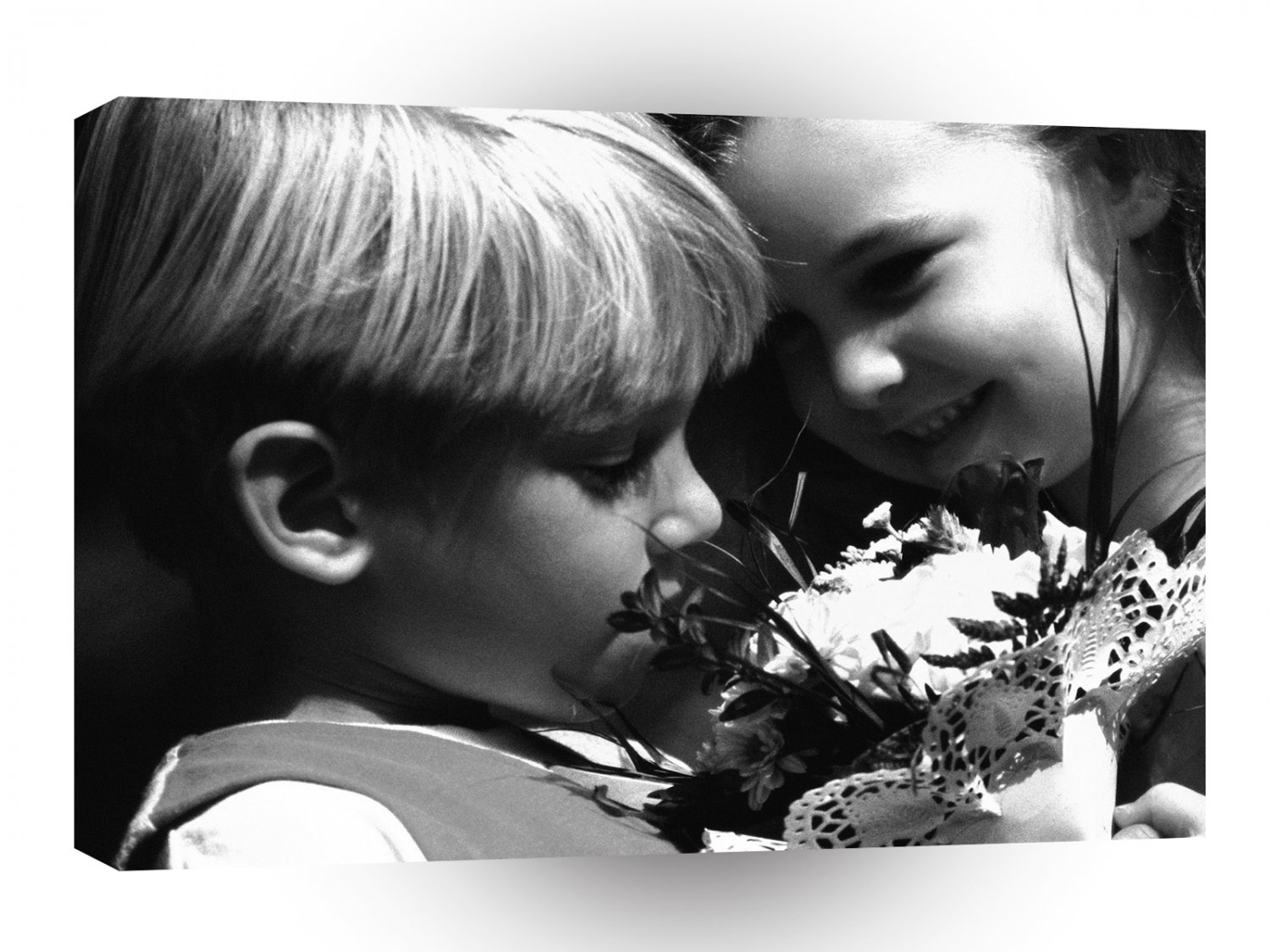 Cute Kids First Crush A1 Xlarge Canvas