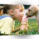 Cute Kids Golden Opportunity A1 Xlarge Canvas