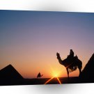 Egypt Pyramid Sunset Giza A1 Xlarge Canvas