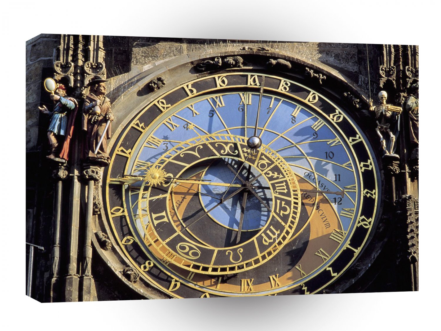 Europe Astronomical Clock Old Town Square Prague Czech A1 Xlarge Canvas