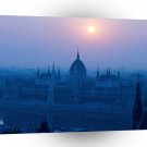 Europe Houses Of Parliament Budapest Hungary A1 Xlarge Canvas