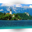 Europe Lake Bled Slovenia A1 Xlarge Canvas
