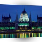 Europe Parliament Building Budapest Hungary A1 Xlarge Canvas