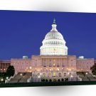 Famous Landmarks Capitol Building At Night Washington Dc A1 Xlarge Canvas