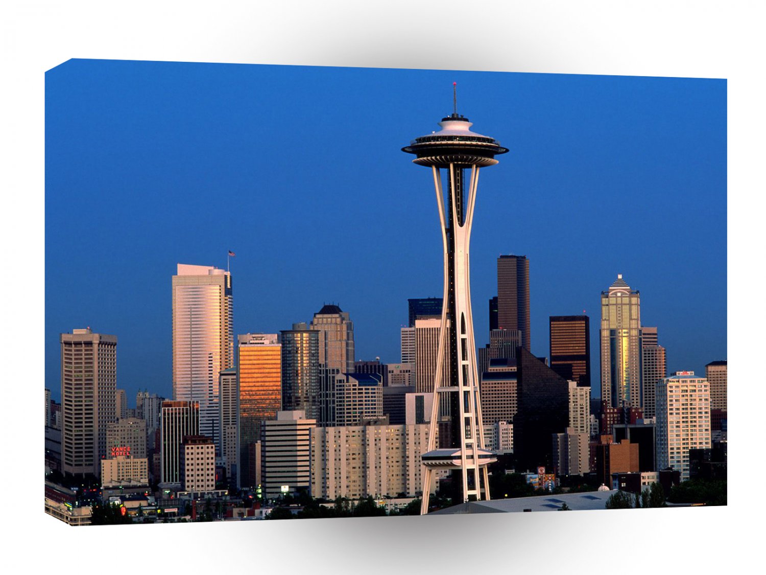 Famous Landmarks Space Needle Seattle Washington A1 Xlarge Canvas