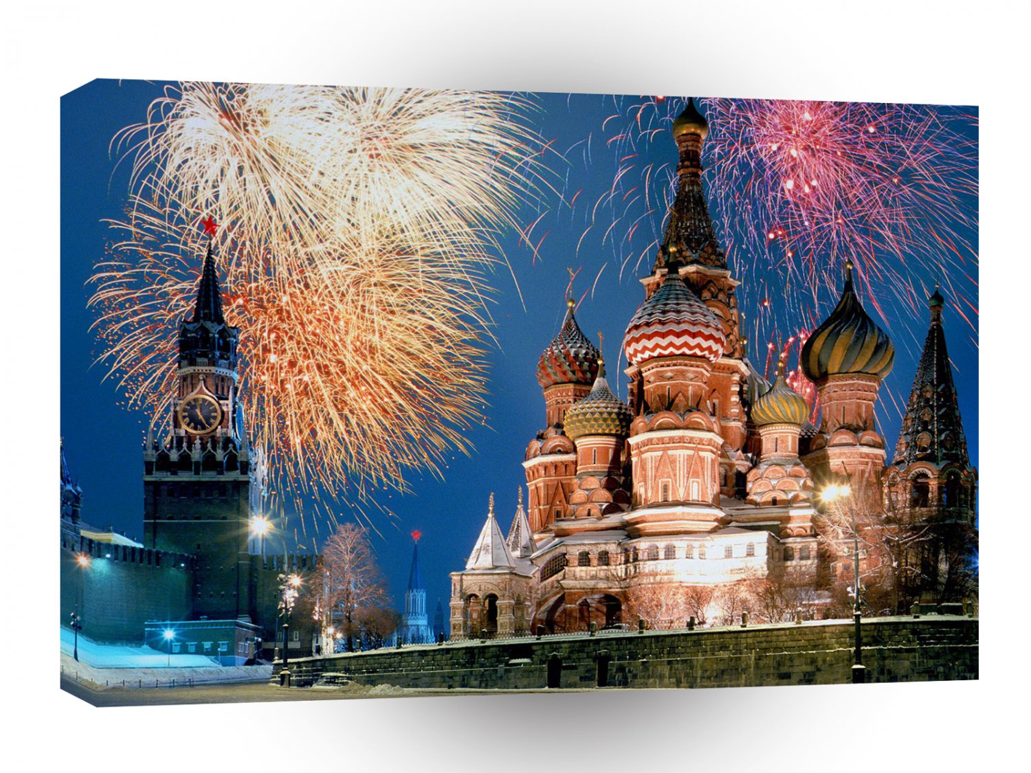 Famous Landmarks St Basils Cathedral Moscow Russia A1 Xlarge Canvas