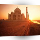 Famous Landmarks The Taj Mahal At Sunset India A1 Xlarge Canvas