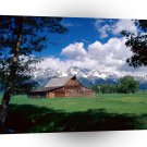Farms And Barns Moulton Ranch Grand Tetonpark Wyoming A1 Xlarge Canvas