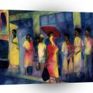 Fine Art Bus Stop Hyacinth A1 Xlarge Canvas