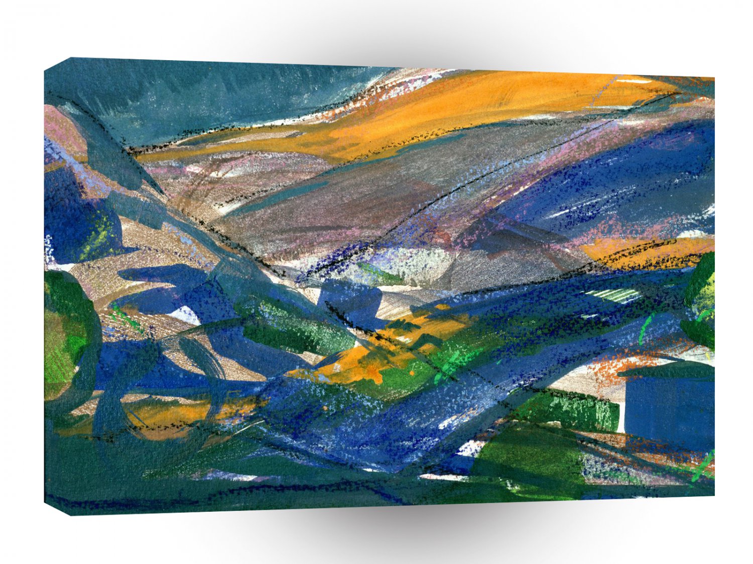 Fine Art Evening Journey A1 Xlarge Canvas
