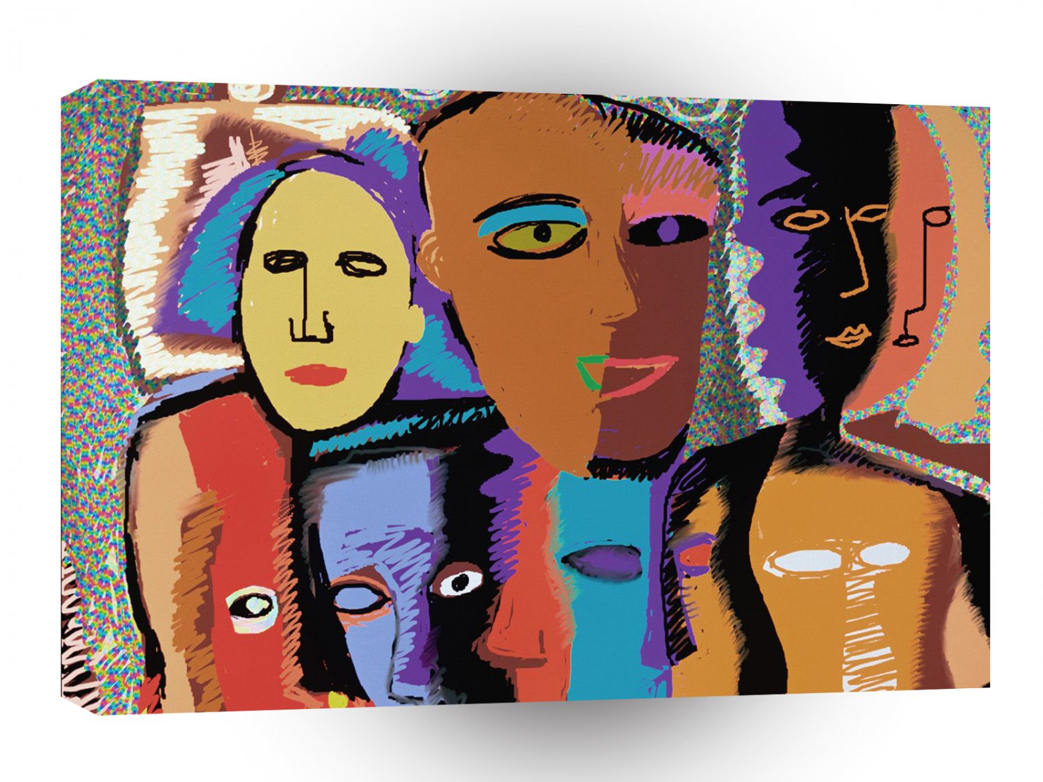 Fine Art Get Together A1 Xlarge Canvas