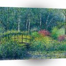 Fine Art Japanese Bridge Pond A1 Xlarge Canvas