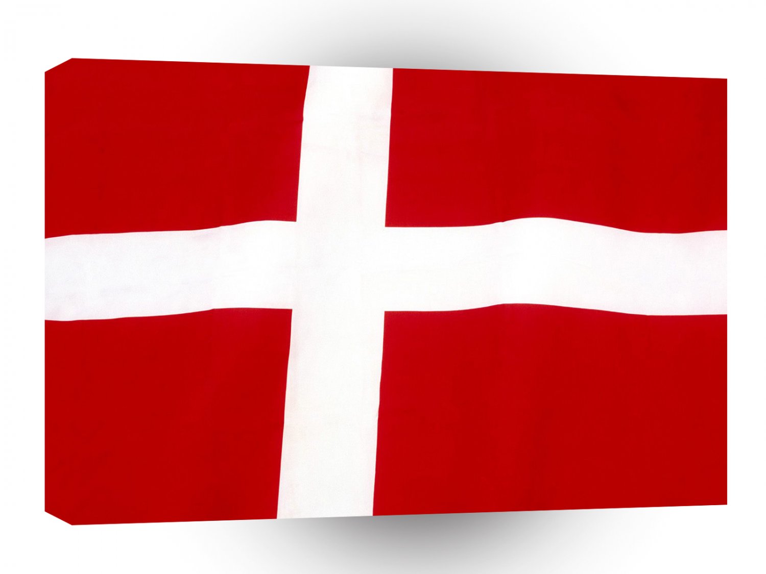 Flag Denmark A1 Xlarge Canvas